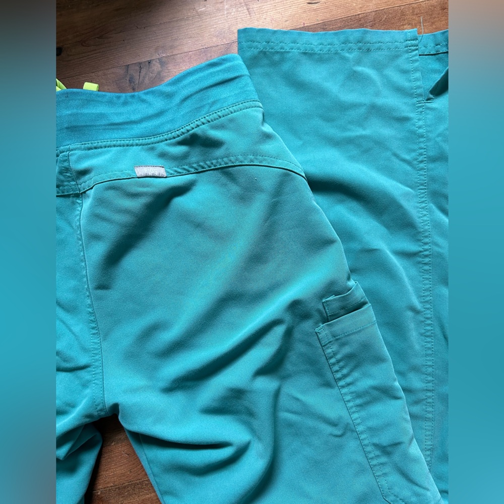 Figs light TEAL Scrub Pants
